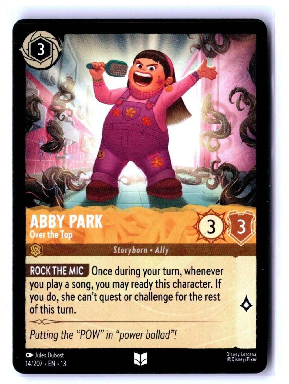 Abby Park - Over the Top Uncommon Attack of the Vine! 14/207 NM